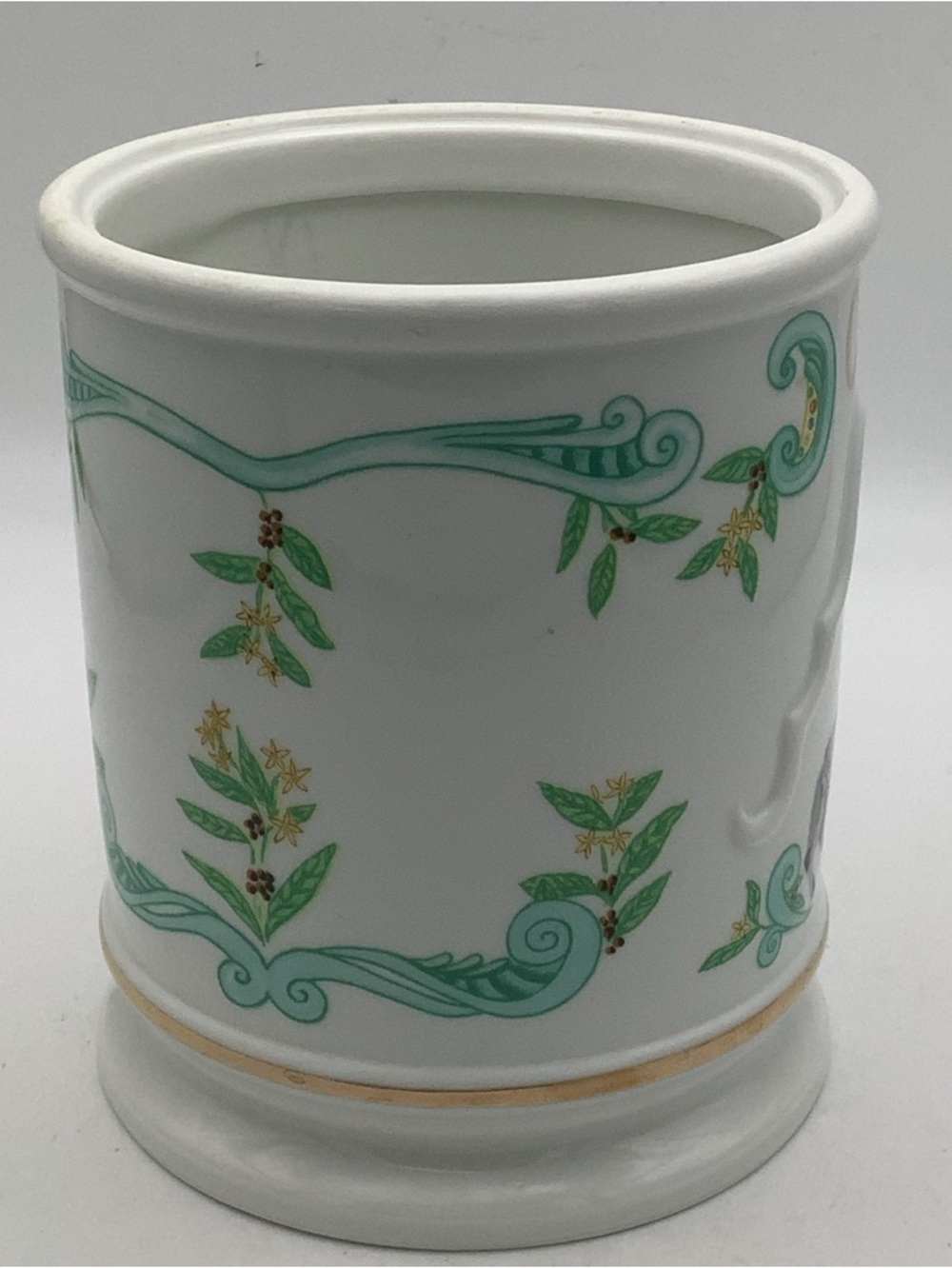 Lenox Carousel Horse Coffee Canister with Gold Script - Picture 2 of 9